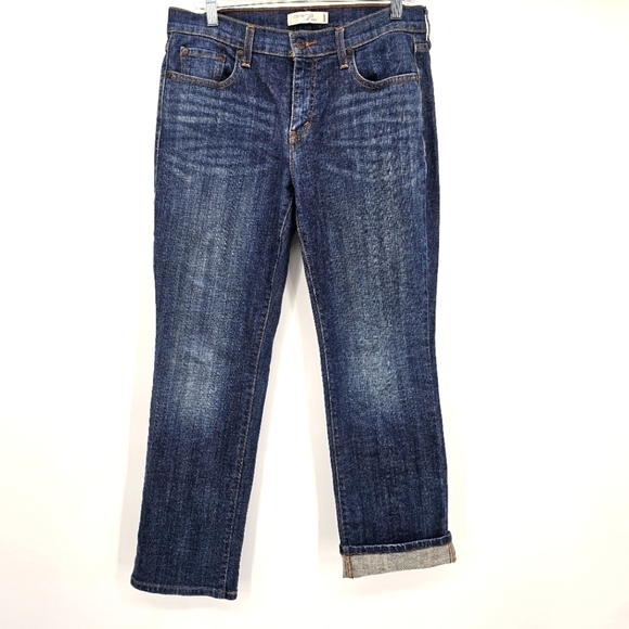 Levi's® 505™ Straight mid rise non distressed medium wash women's Jeans size 8 - Picture 1 of 7